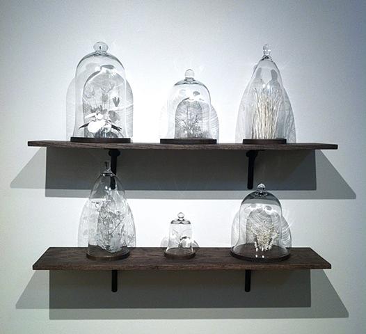 Installed for the exhibition "Cutting Edge" at BSU's Visual Art Center